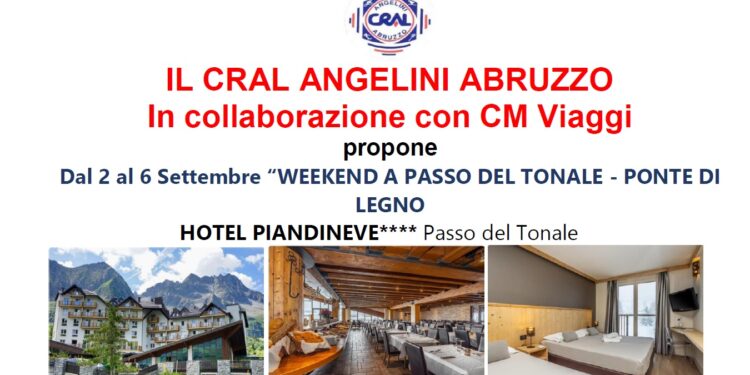 Fine settimana al Passo del Tonale , settembre 2026