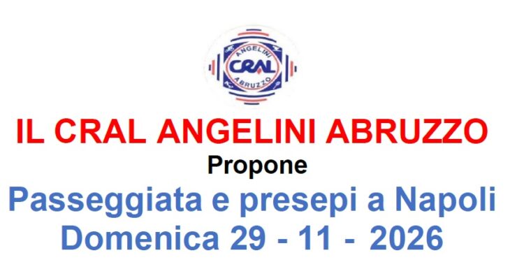 Passeggiata e presepi a Napoli il 29 Novembre